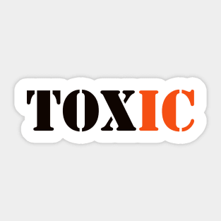 TOXIC Sticker